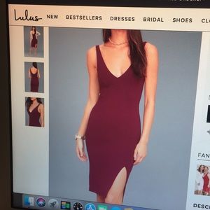 Lulus Iconic moment bodycon midi dress